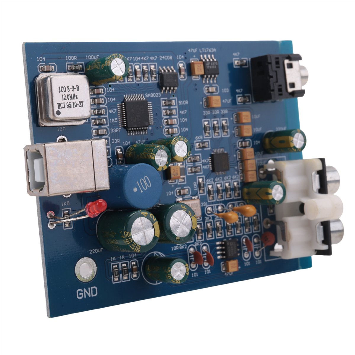 Home Cinema Reviews - Scheda Decoder USB Mini A64I ES9028K2M+SA9023,