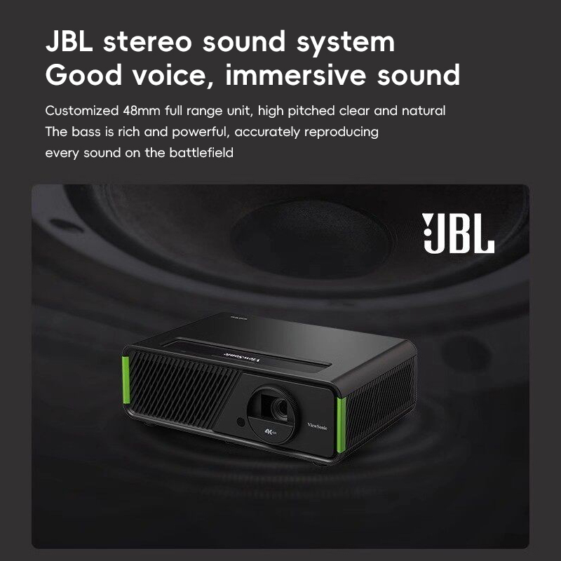 Home Cinema Jbl - Proiettore DLP ViewSonic TK9 4K UHD