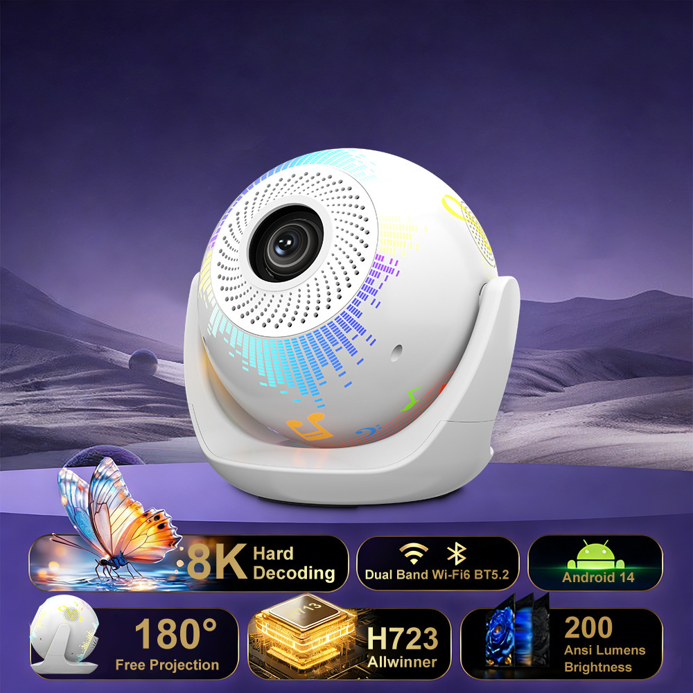 Home Cinema Gaming - 2026 Nuovo Proiettore Intelligente U6 4K