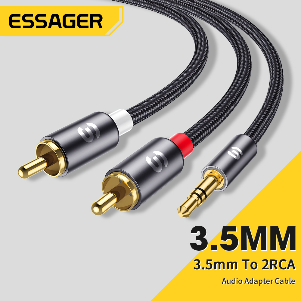Home Cinema Reviews - Essager Cavo audio RCA Stereo da