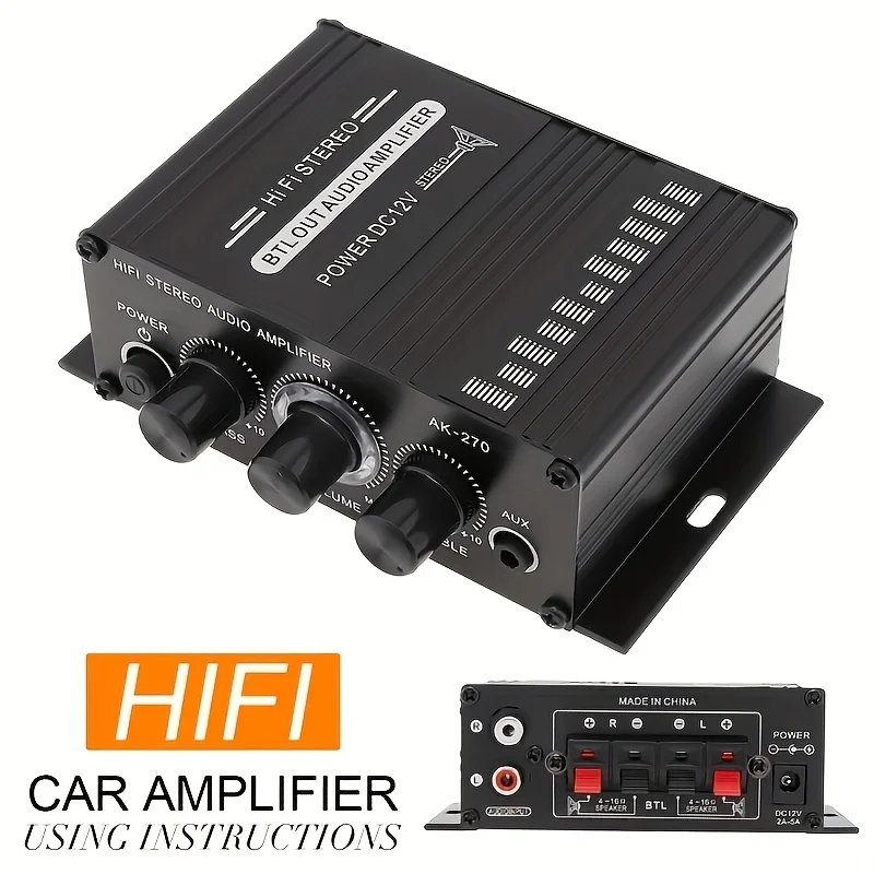 Amplificatore HIFI AK-270, 2.0 - Home Cinema Reviews recensione e prezzo