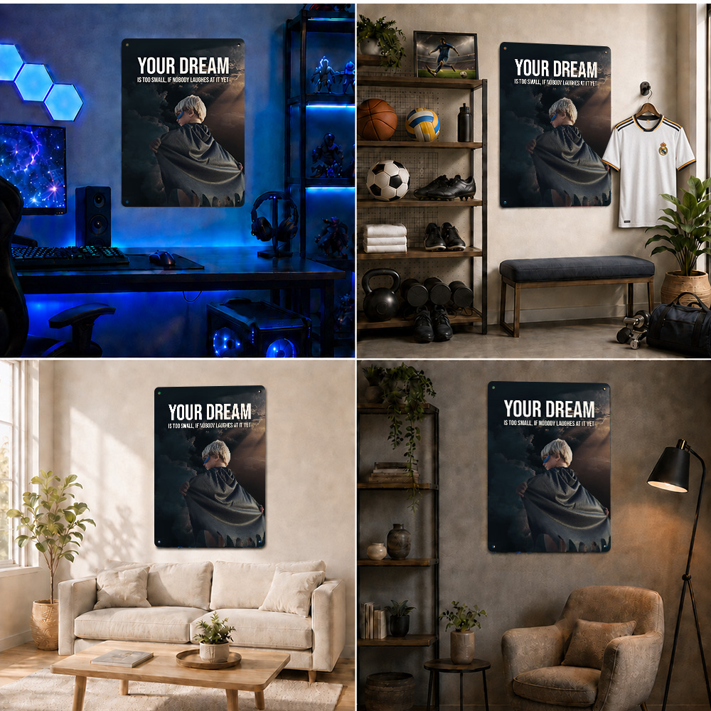 Poster in alluminio con citazi - Home Cinema Quotes recensione e prezzo