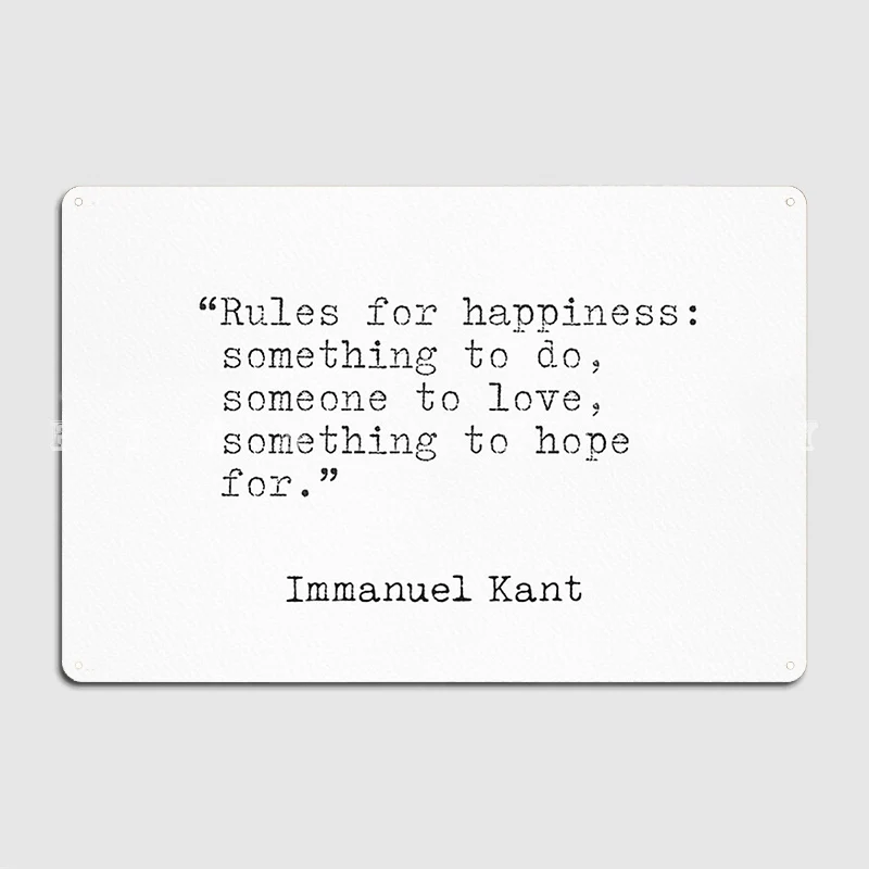 Immanuel Kant Citazioni Targa  - Home Cinema Quotes recensione e prezzo